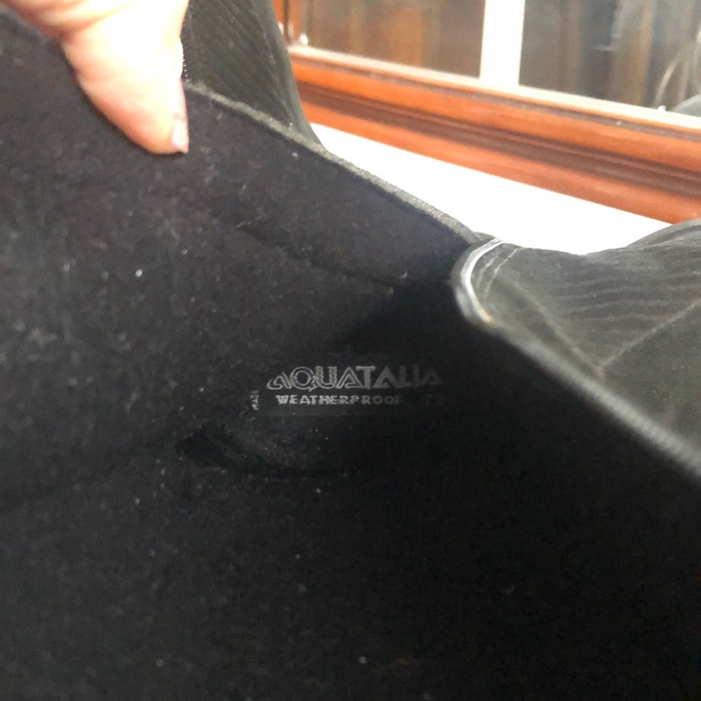 Aquatalia Weatherproof Black Boots - Picture 8 of 8